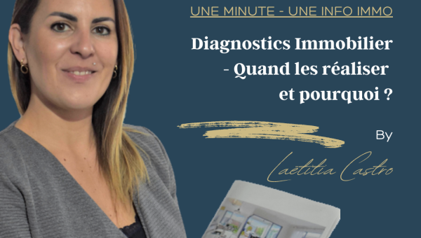 Diagnostics immobiliers - Quand les réaliser &amp; pourquoi ? Une minute, une info immo By LMC Immo